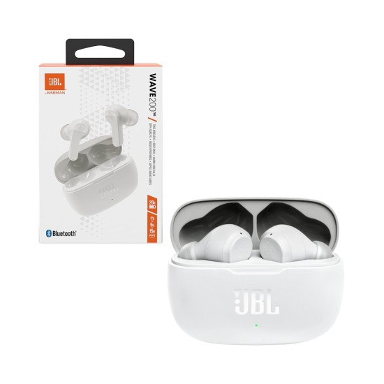 Auriculares Intra-Auriculares True Wireless JBL Wave 200 Branco